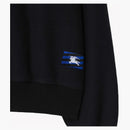 Sudadera de algodón de burberry negro