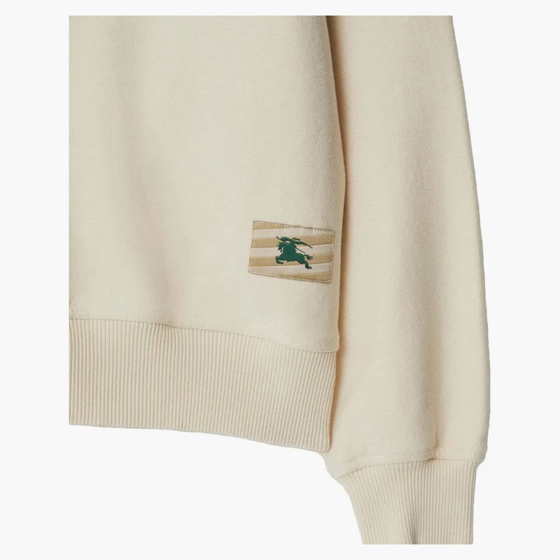 Sapone di felpa in cotone burberry