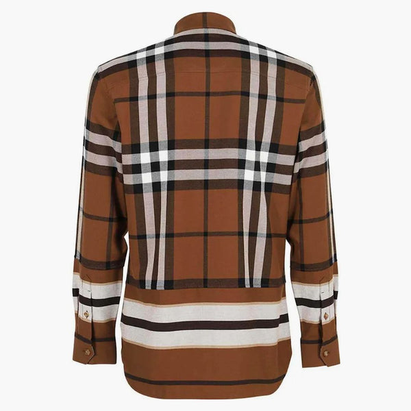 Burberry Creeton Check Shirt Brown