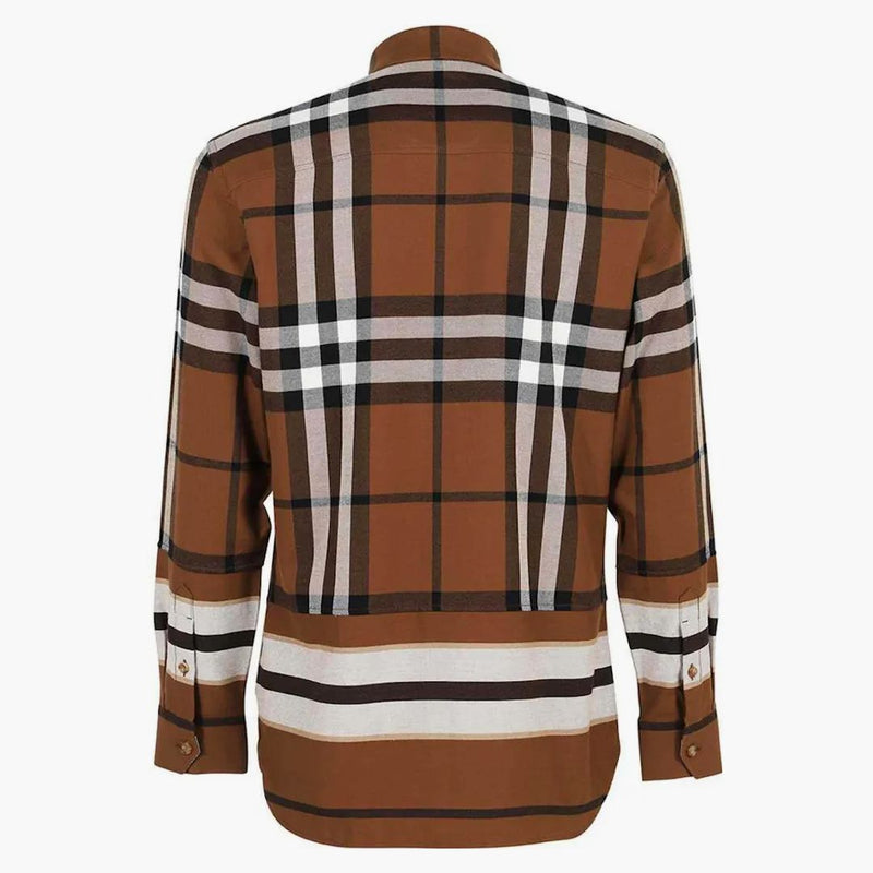 Burberry Creeton Check Shirt Brown