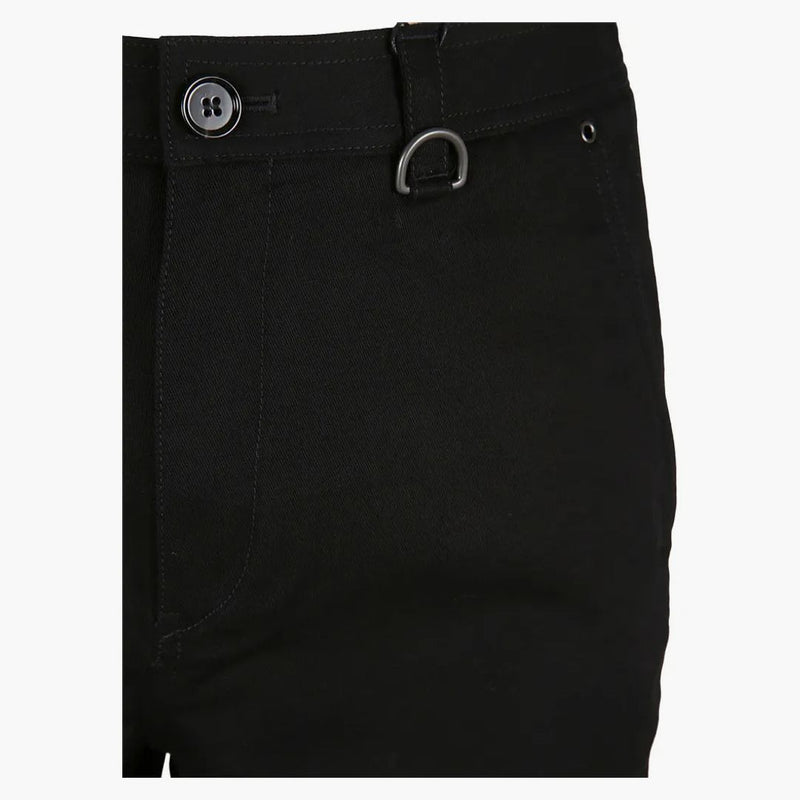 Burberry D-ring Tailored Straight-leg Trousers Black