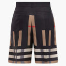 Burberry Dan Silk Shorts Black Multi