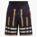 Burberry Dan Silk Shorts Black Multi