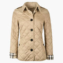 Burberry Diamond Quilted Jacket Beige