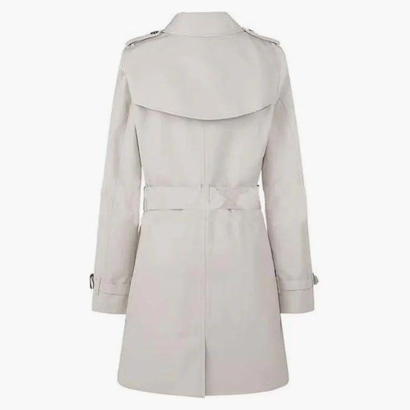 Trench a doppio petto di Burberry Beige