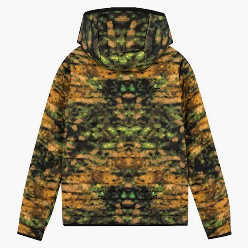 Burberry Down Graphic Printed Jacket Dark Fern Green