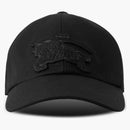 BURBERRY EKD APPLIKA BOTTERY Baseball Cape Black