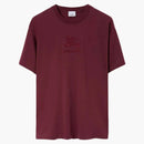 Burberry EKD Camiseta de algodón Deep Crimson