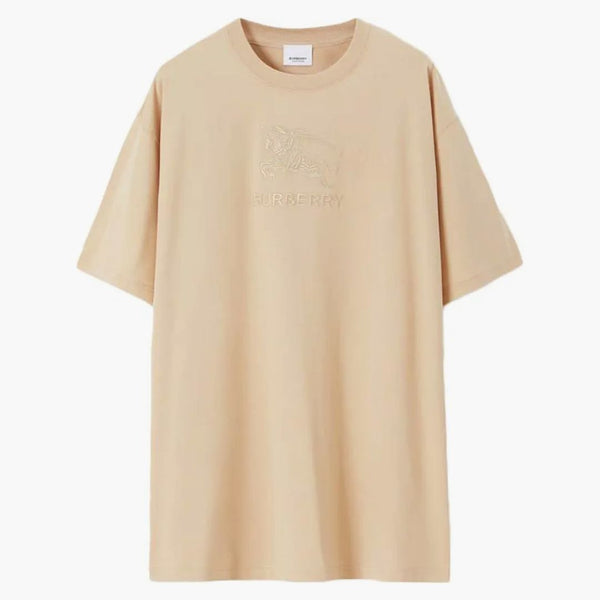 Burberry EKD Cotton T-shirt mjuk fawn