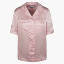 Burberry Ekd Jacquard Silk Shirt Rosa chiaro