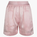 Burberry Ekd Jacquard Silk Shorts Light Pink