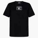 Burberry Ekd Logo Patch Camiseta Negra