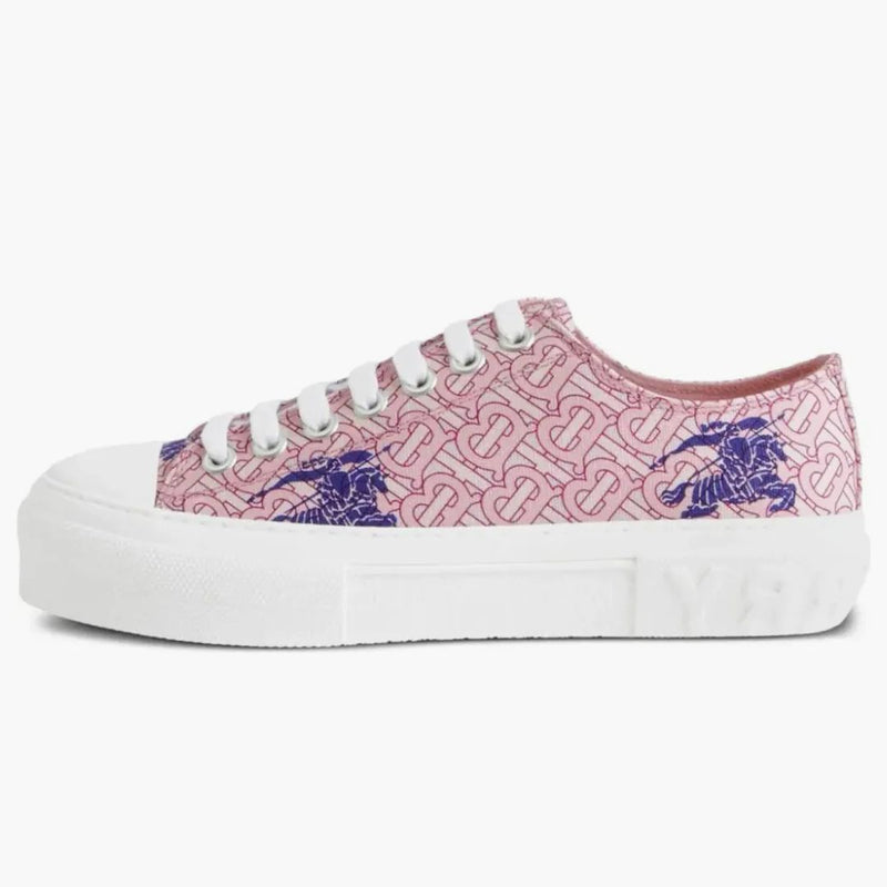 Burberry Ekd Monogram Pattern Flatform Pink (women's)