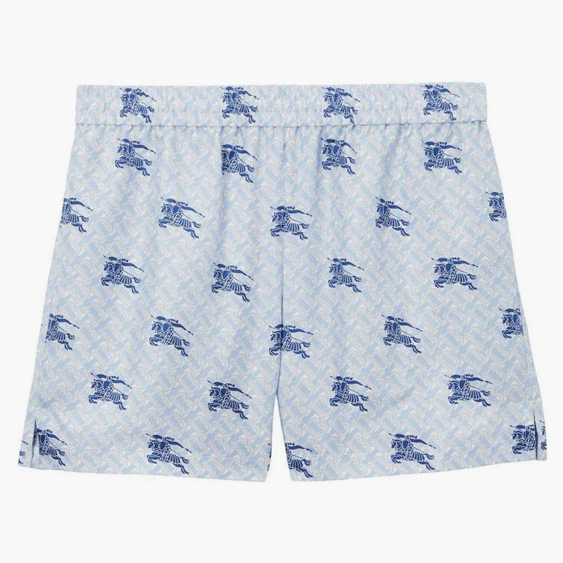 Burberry EKD TB-Monogram Shorts Blue