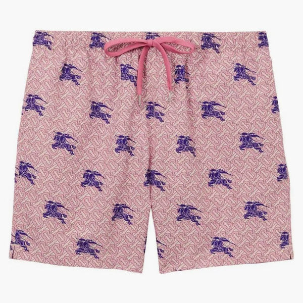 Burberry EKD TB-Monogram Swim Shorts Pink