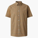 Burberry Edward Short Sleeve Check Shirt Archive Beige