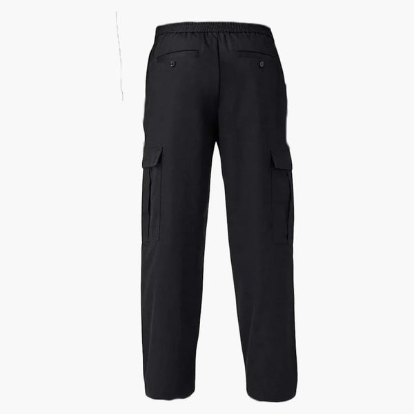 Burberry Elasticated Waistband Cargo Pants Black