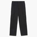 Burberry elasticerad midjebandslastbyxor svart