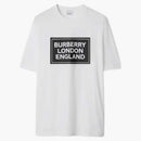 Burberry Ellison LOGOTRA Camiseta de impresión White