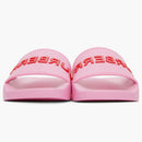 Burberry Embossed Logo Slides Bubblegum Pink (women's)