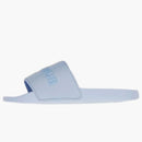 Burberry Embossed Logo Slides Pale Blue