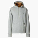 Burberry Borded EKD Cotton Blend Holdie Grey Gris Melange