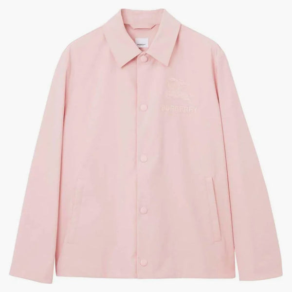 Burberry Embroidered EKD Logo Jacket Pink