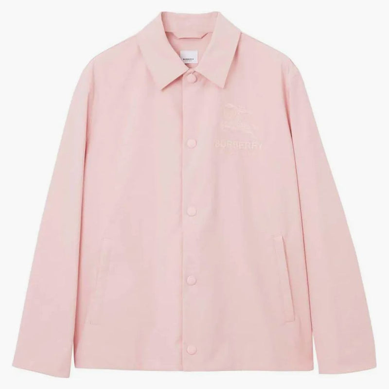 Burberry Embroidered EKD Logo Jacket Pink