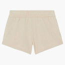 Burberry Empoidered Logo Shorts Beige