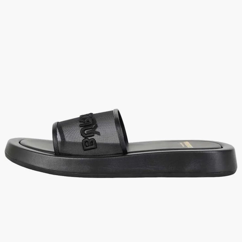 Burberry Embroidered Logo Slide Black (women's)