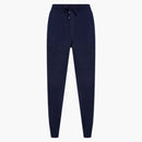 Burberry ricamato a monogramma Cashmere Track Pants Navy