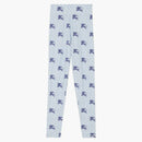 Burberry Equestrian Knight High-Waist leggings blue