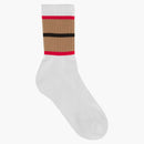 Burberry Exploded Icon Stripe Socks White