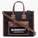 Burberry Freya Tote Black/tan