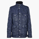 Burberry Garrington Elevated Quilted Jacket Navy