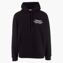 Burberry Geographic Coordinates Hoodie Black