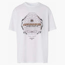 Camiseta gráfica de globo burberry blanco