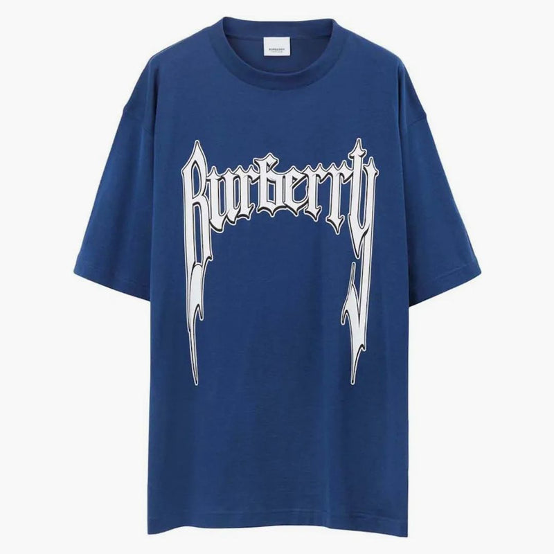 Burberry Graphic Logo-kort Sleve T-shirt blå