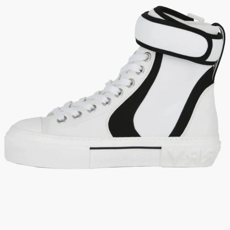 Burberry High-top Logo Sneaker White Black (women's)