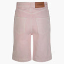 Burberry High Waist Bermuda Shorts Pink
