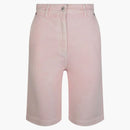 Burberry High Waist Bermuda Shorts Pink