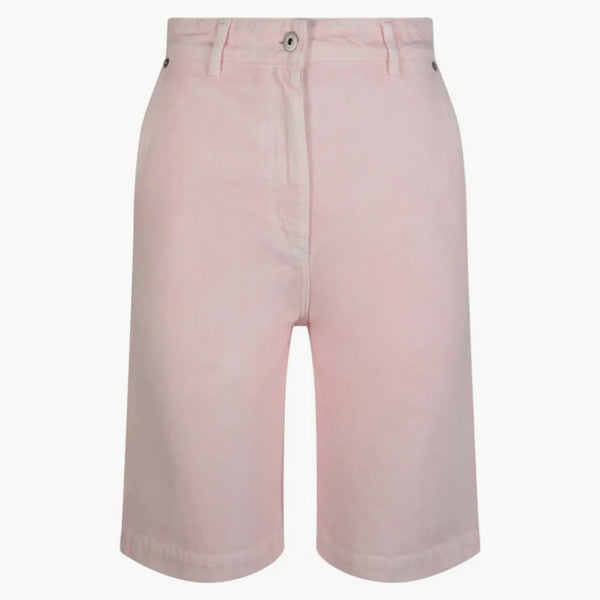 Burberry High Waist Bermuda Shorts Pink