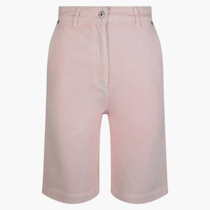 Burberry High Waist Bermuda Shorts Pink