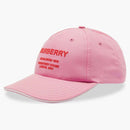 Burberry Horseferry Motif Baseball Cap Primrose Pink