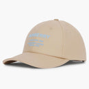 Burberry Horseferry Motif Cotton Baseball Cap Soft Fawn/Light Blue