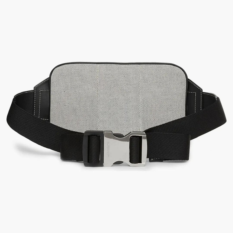Burberry Horseferry Print Cotton Canvas Bum Bag Grå/svart