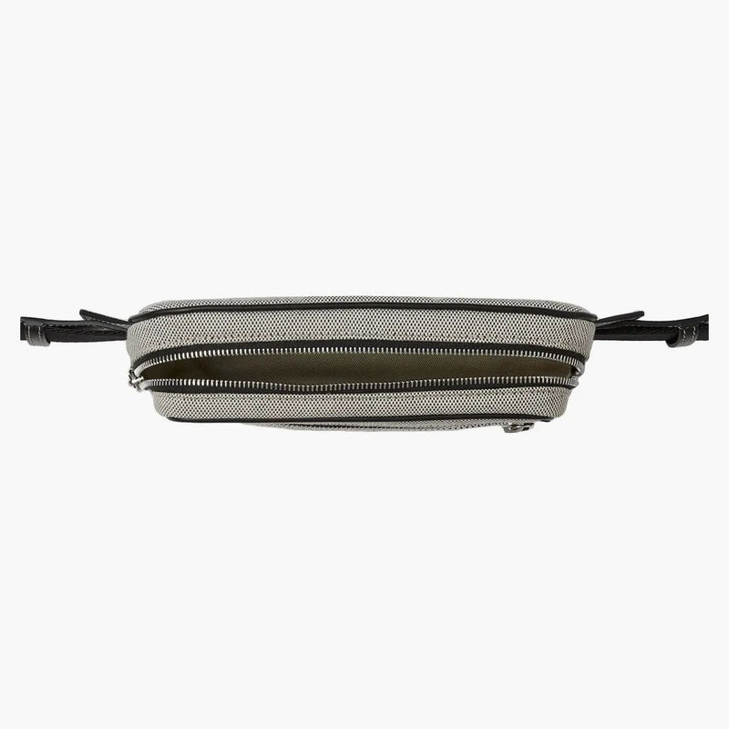 Burberry Horseferry Print Cotton Canvas Bum Bag Grå/svart
