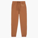 Burberry Horseferry Print Cotton Sweatpants Brown