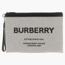 Burberry Horseferry Print Stor påse svart/grå