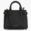 Burberry House Check Banner Mini Dead Bag Black